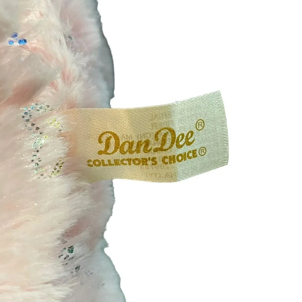 Dan Dee Pink Heart Teddy Bear 8